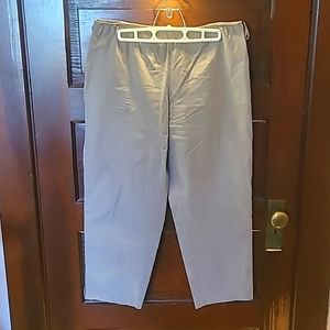 Eileen Fisher khaki Cropped pants size Large